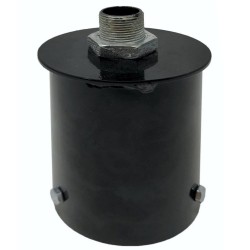 Coupling bracket for column LED lamp - 90mm