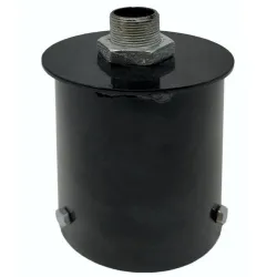 Coupling bracket for column LED lamp - 90mm