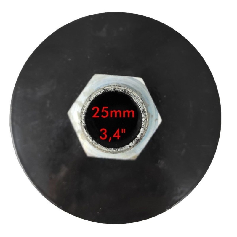 Coupling bracket for column LED lamp - 90mm