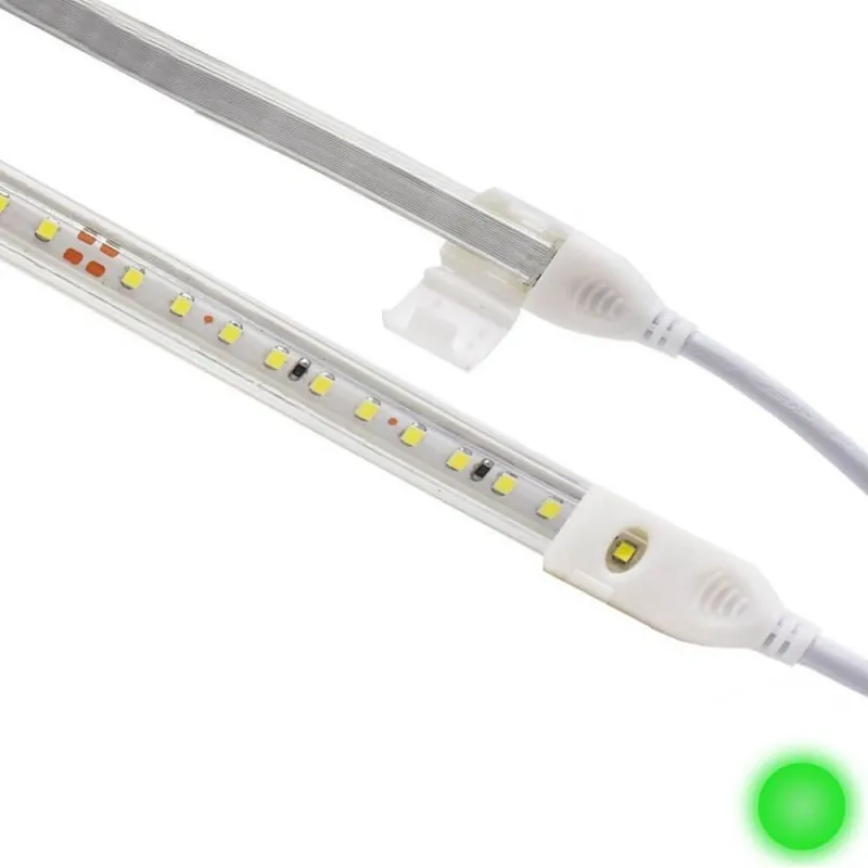 Tira LED 10W Regulable 220V AC SMD 2835 120 LED/m Blanco Cálido IP65 - 10mm