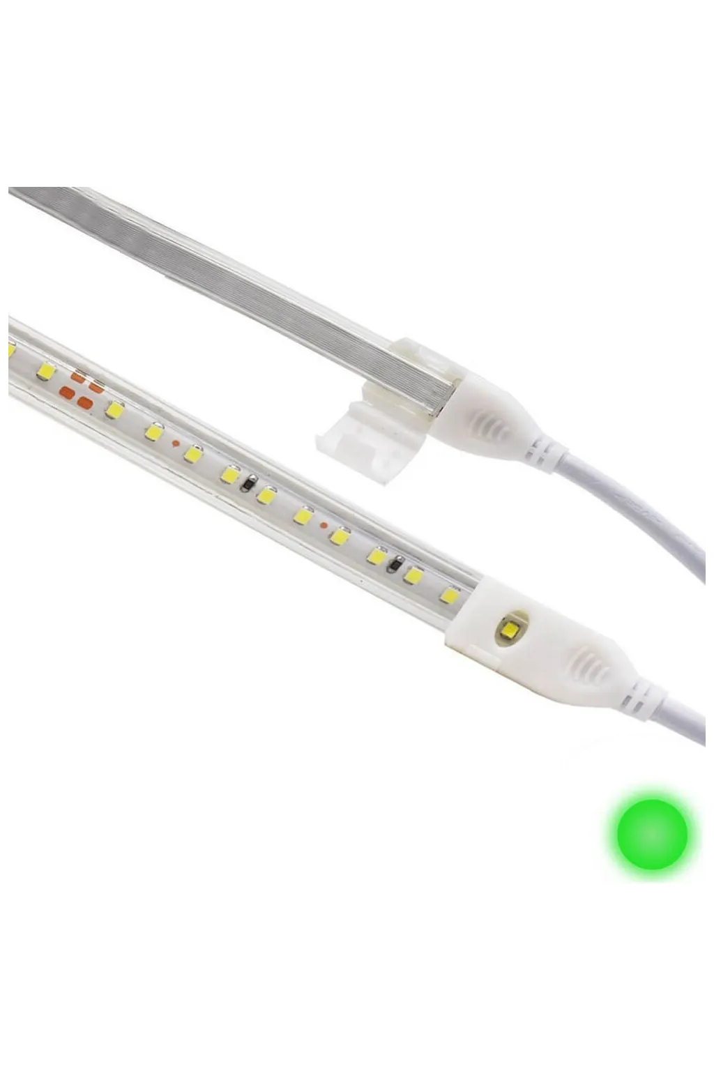 10W 220V AC SMD 2835 120 LED / M Warm White IP65 - 10mm