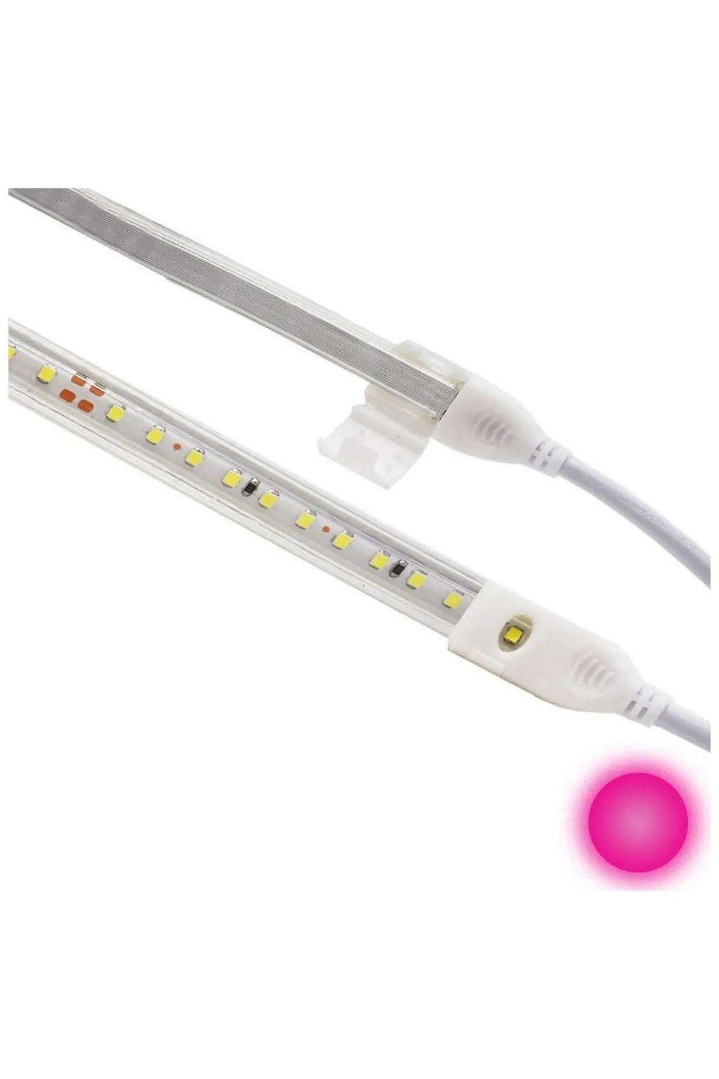 10W 220V AC SMD 2835 120 LED / M Warm White IP65 - 10mm