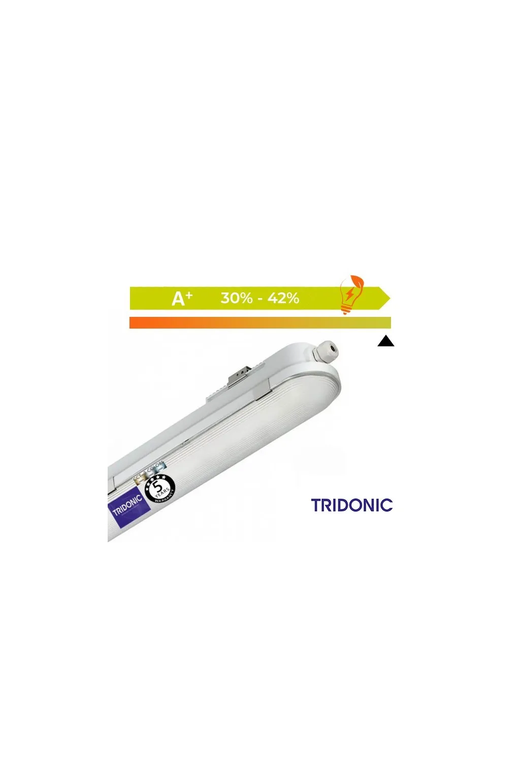 Pantalla Estanca LED 40W-23W - TRIDONIC DRIVER - CCT - 120CM