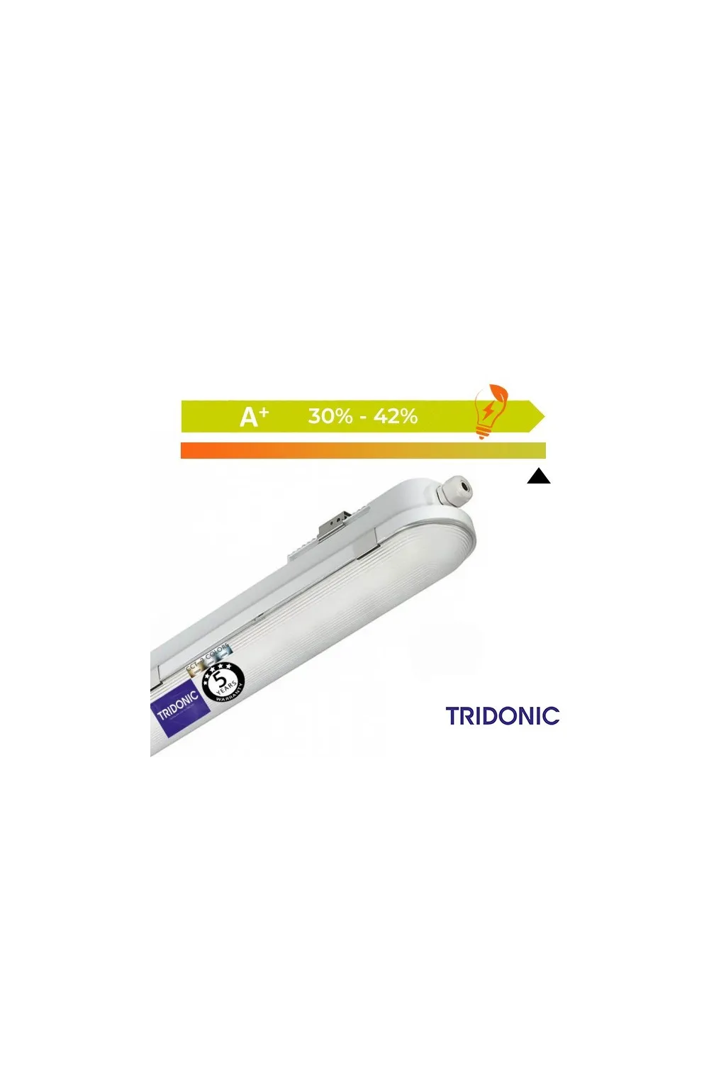 Pantalla Estanca LED 60W-35W - TRIDONIC DRIVER - CCT - 150CM