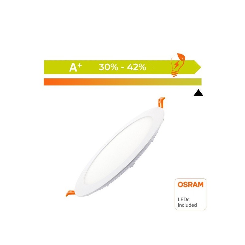 Placa Slim LED Circular 18W OSRAM Chip