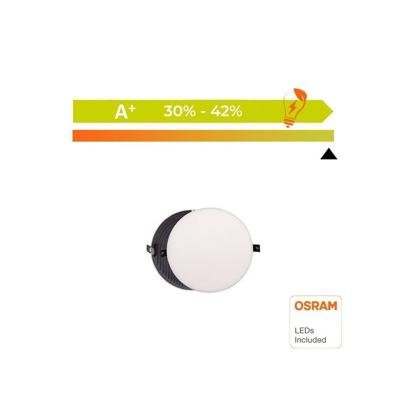 Downlight LED 24W - Frameless QUASAR - OSRAM CHIP DURIS E 2835 - CCT