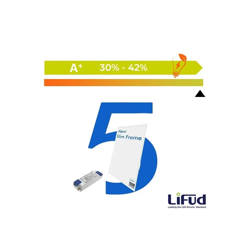 PANEL LED 60X60 CON DRIVER LIFUD REGULABLE DALI