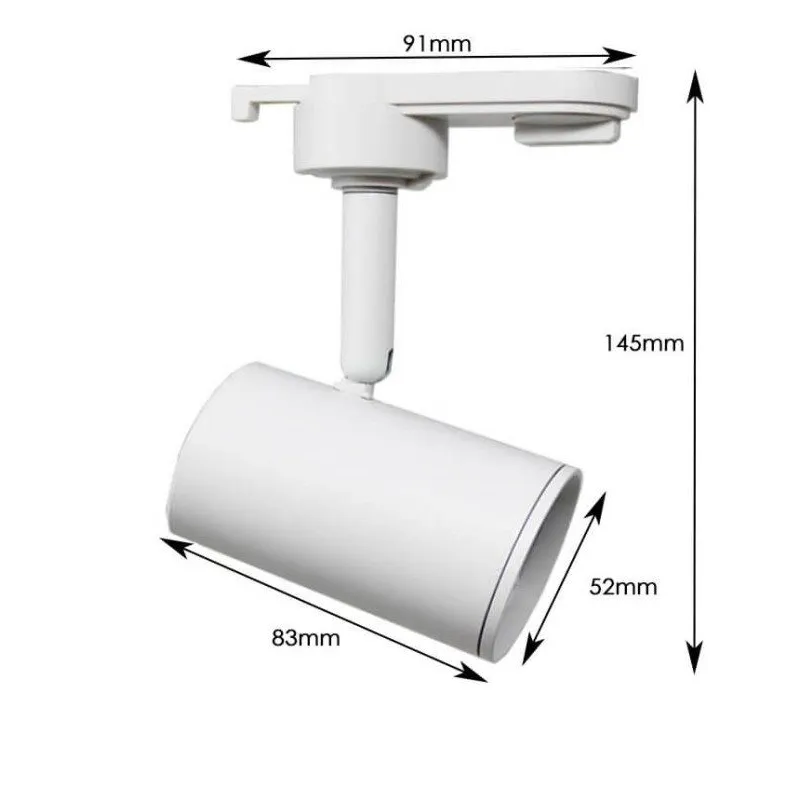 Spot rail blanc - culot GU10