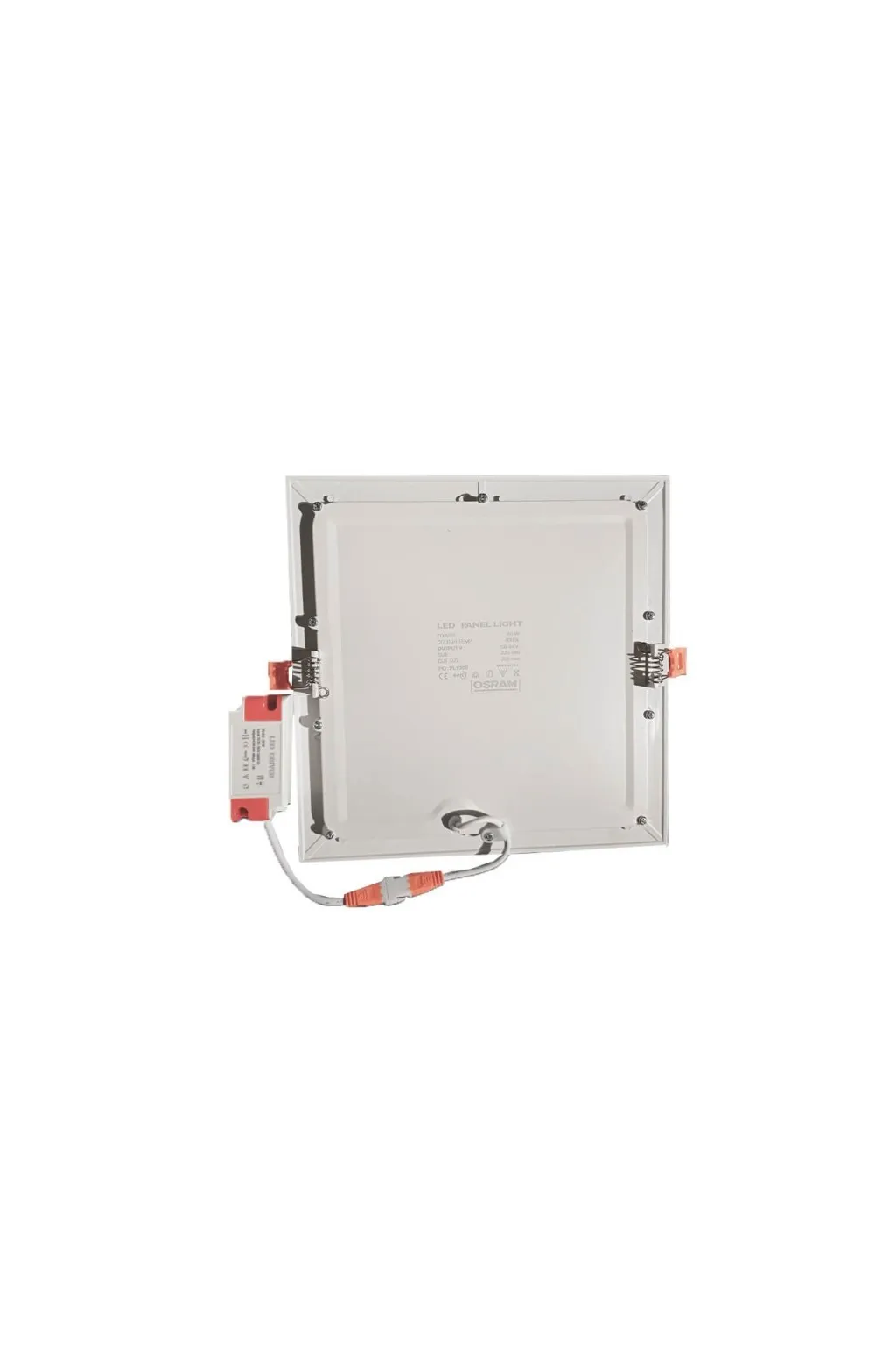Placa Slim LED Cuadrada 20W OSRAM Chip