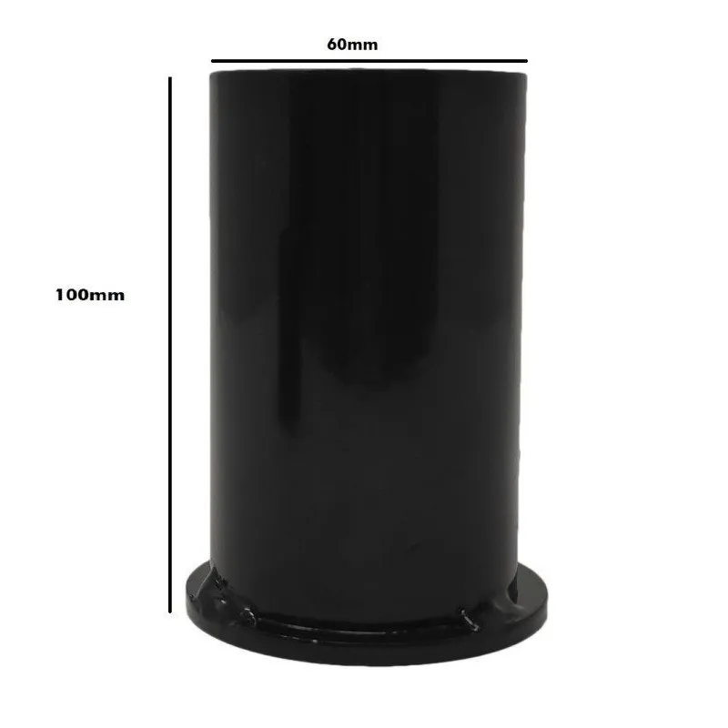 Soporte adaptador de luminaria LED para columna - 60mm