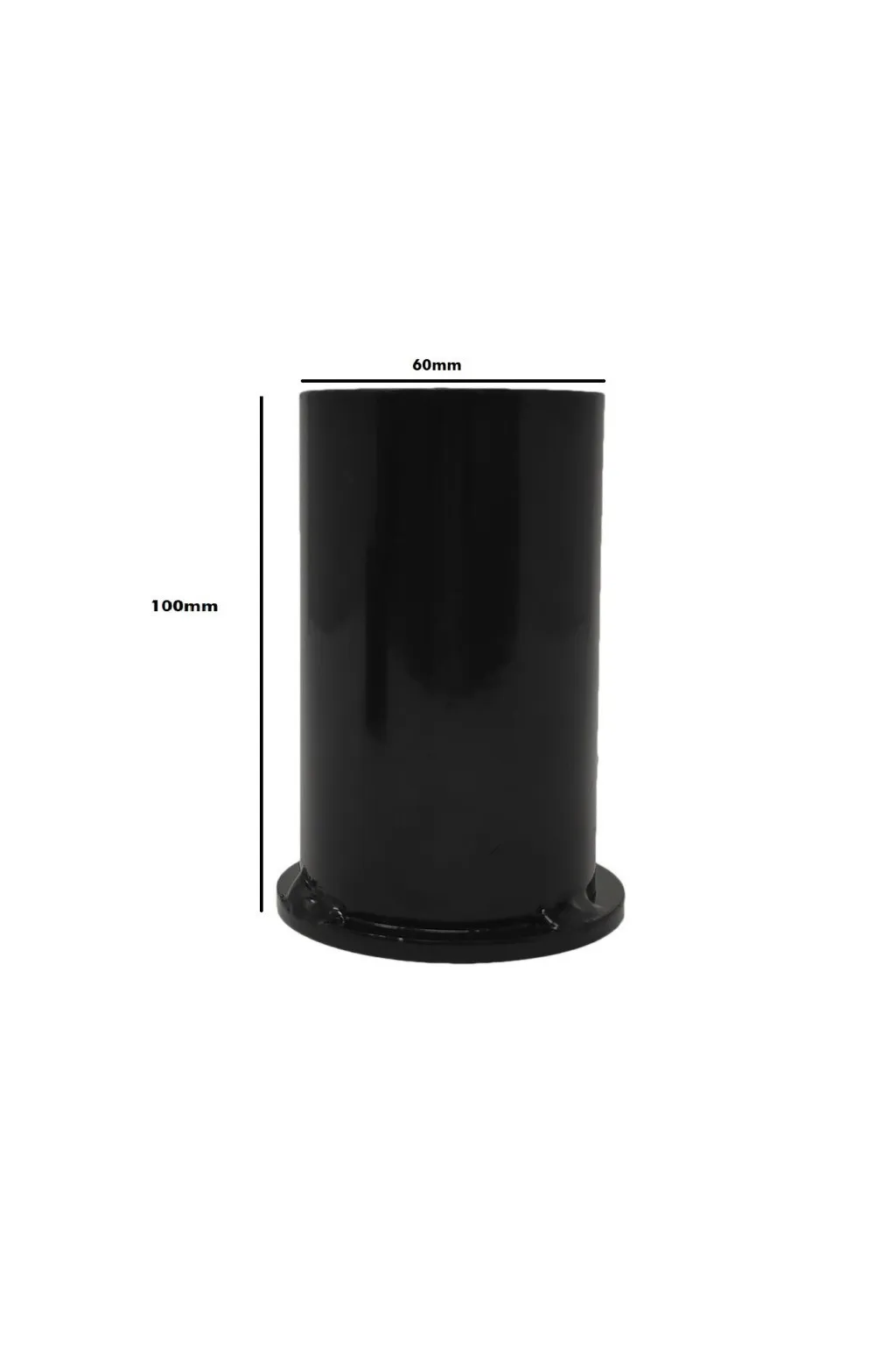 Soporte adaptador de luminaria LED para columna - 60mm