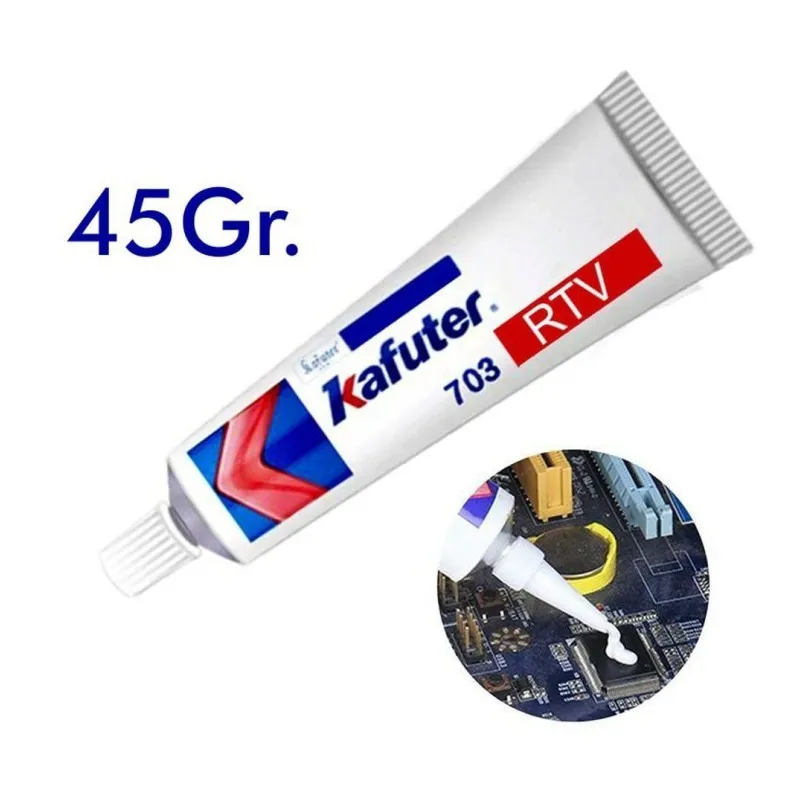 Pegamento de Silicona para Tiras LED y componentes electrónicos - IP65