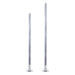 Columna GALVANIZADA STREET URBAN  -  3 metros  - 4 metros
