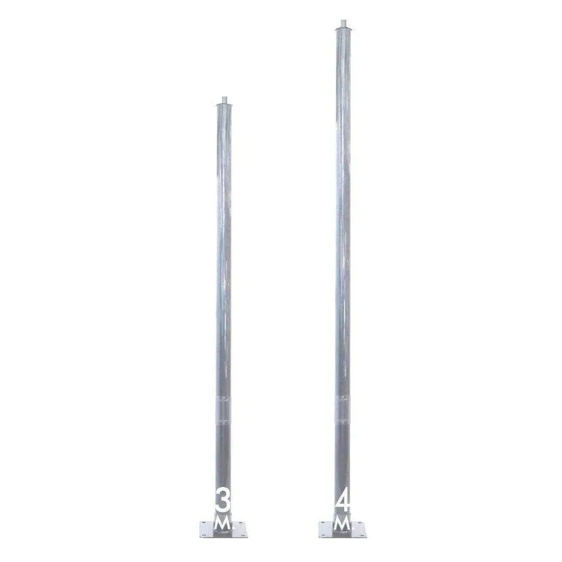 Columna GALVANIZADA STREET URBAN  -  3 metros  - 4 metros