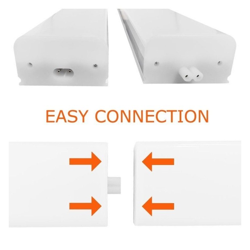 EASY CONNECTION system of LED batten ARTISTIC for quick coupling between modules