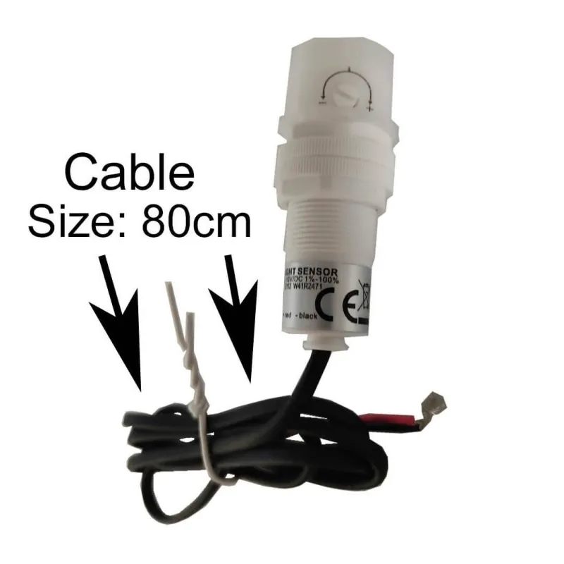Sensor fotoeléctrico Merrytec 1-10V Regulable Crepuscular