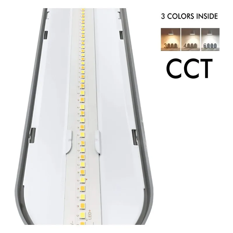 Pantalla Estanca LED 40W-23W - TRIDONIC DRIVER - CCT - 120CM