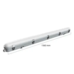 Pantalla Estanca LED 60W-35W - TRIDONIC DRIVER - CCT - 150CM