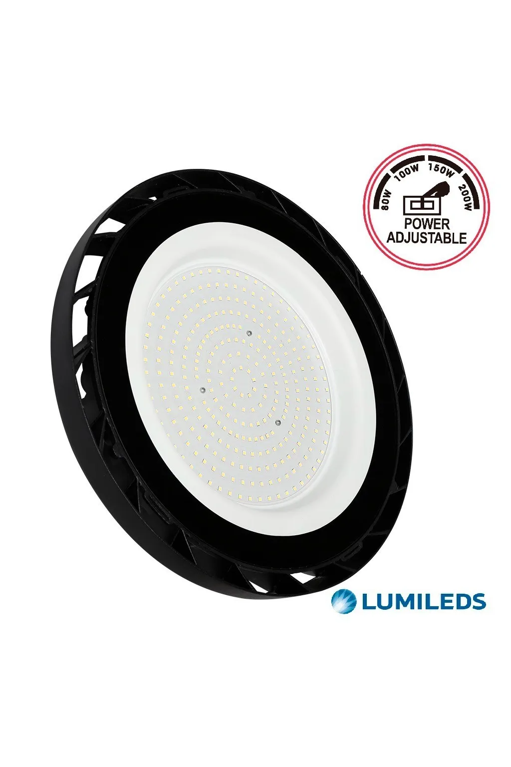 Campana LED UFO 200W-150W-100W-80W - ERMES - LUMILEDS LUXEON 2835