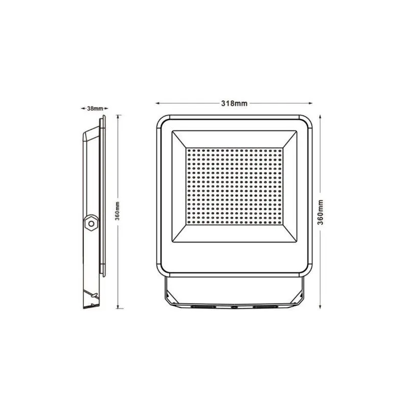 Foco Proyector Exterior LED 200W - EVO PRO - CCT - Chip Lumileds