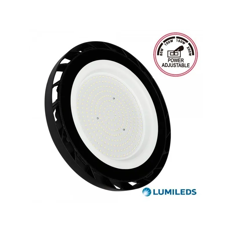 Campana LED UFO 200W-150W-100W-80W - LISA - LUMILEDS LUXEON 2835