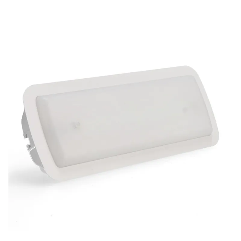 Luz Emergencia LED 400Lm + Kit Techo - Auto Test + Opción Luz permanente - IP20 - 6500K