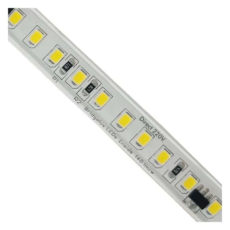 STRAP LED 220V | 20w / m | 140xLED / M | 50m | SMD2835 | 2660lm / m | IP67 |