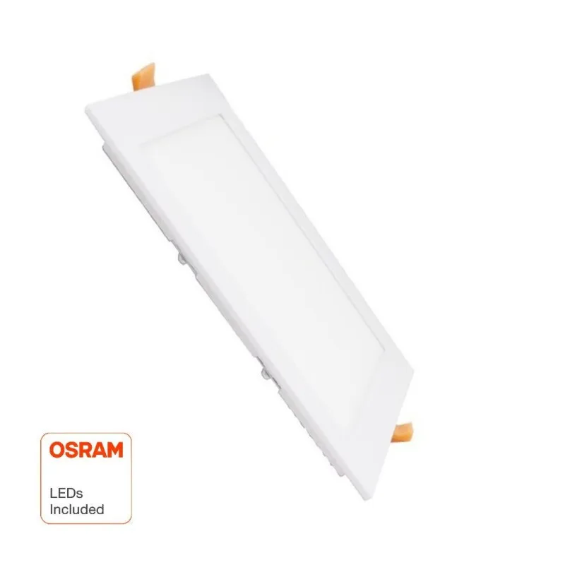 Placa Slim LED Cuadrada 24W - CCT - OSRAM CHIP DURIS E 2835