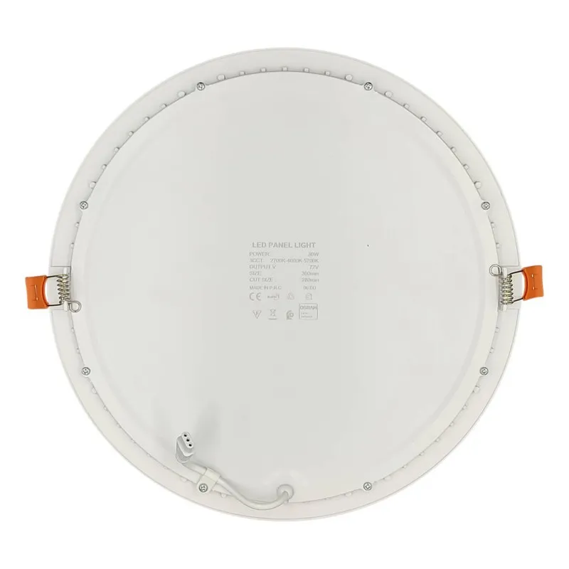 Placa Slim LED Circular 30W - CCT - OSRAM CHIP DURIS E2835