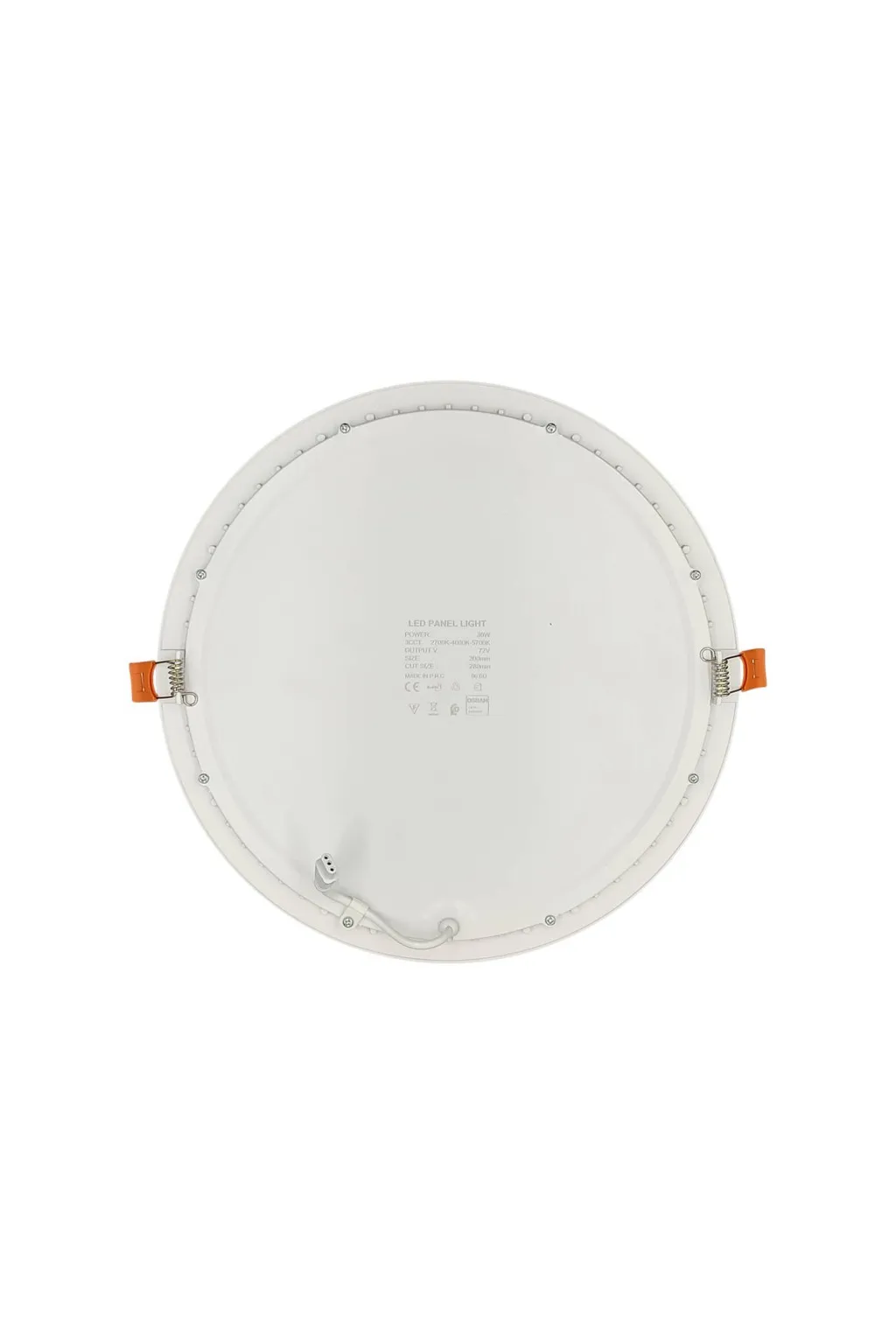 30W circular slim LED plate - CCT - Osram Chip Duris E2835