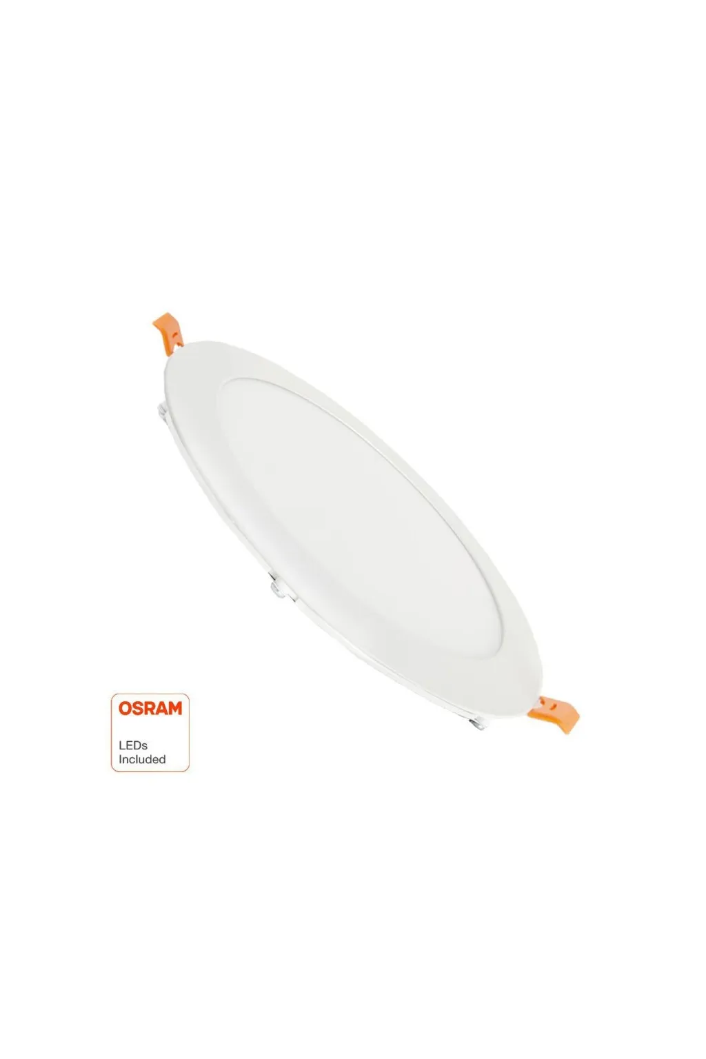 Placa Slim LED Circular 15W - CCT - OSRAM CHIP DURIS E2835