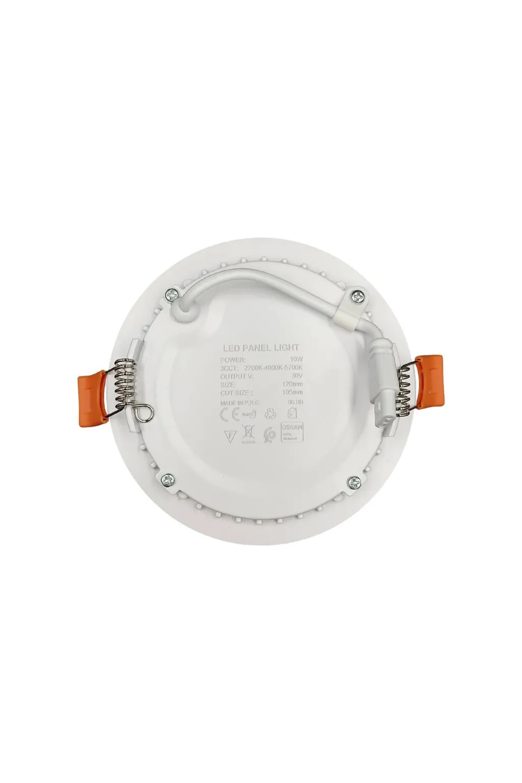SLIM LED plate 10W - CCT - Osram Chip Duris E2835