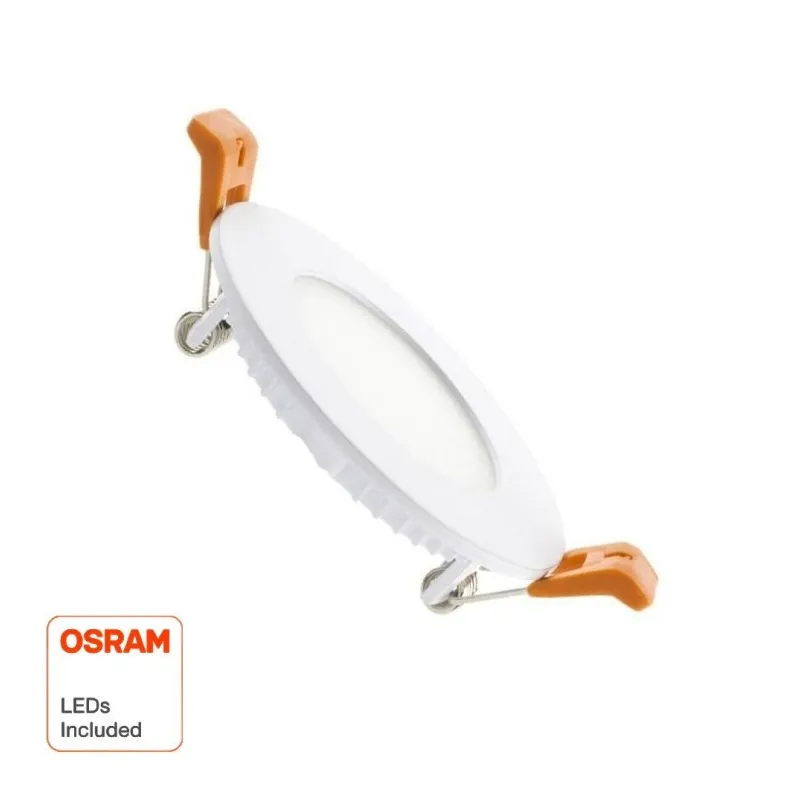 Placa Slim LED Circular 6W - CCT - OSRAM CHIP DURIS E2835