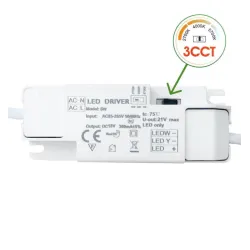 6W circular slim LED plate - CCT - Osram Chip Duris E2835
