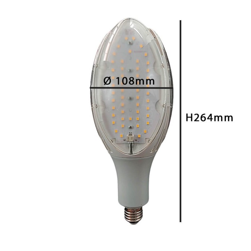 LED lamp 45W E27 high luminosity