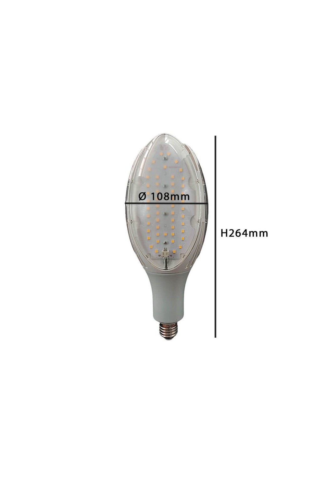 LED lamp 45W E27 high luminosity