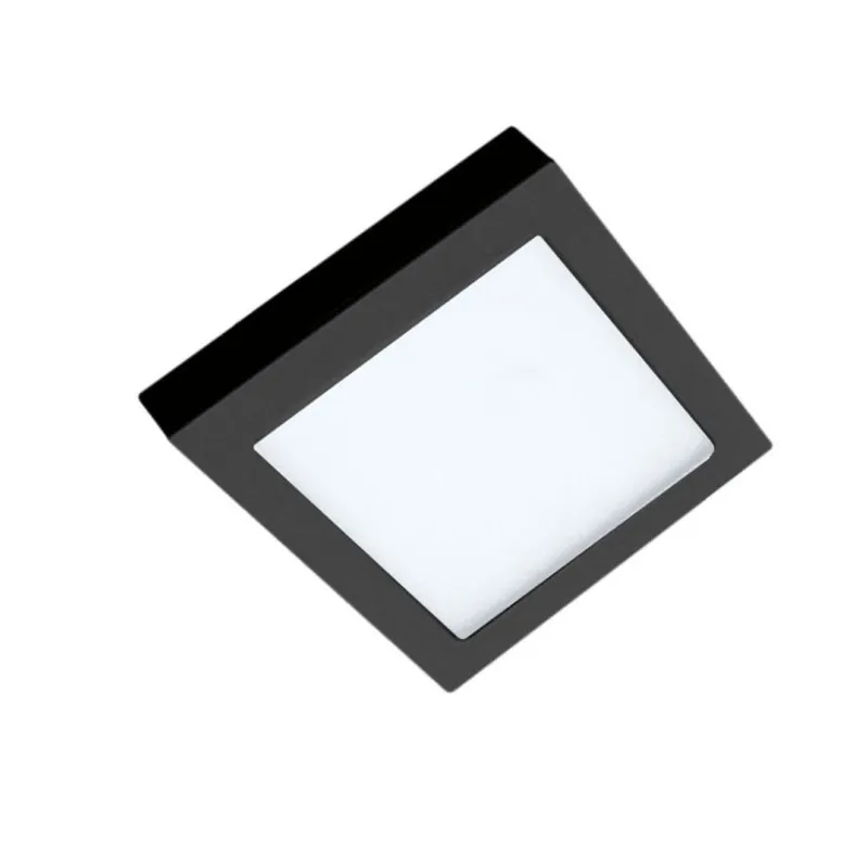 Downlight + Plafón LED - Cuadrado- MOSS NEGRO LUMILEDS - 18W AJUSTABLE - CCT Color Seleccionable