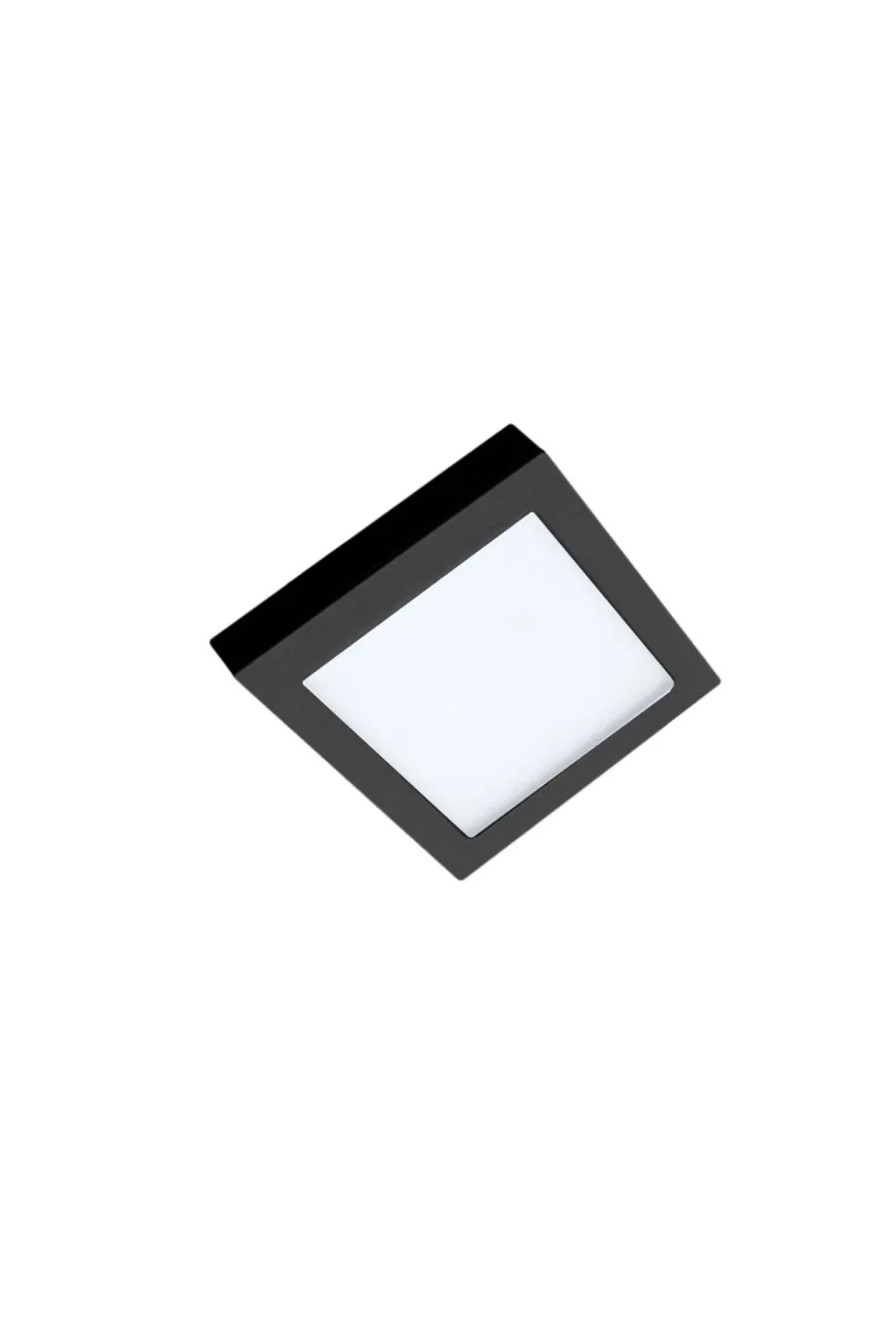 Downlight + LED ceiling - square- Moss black LumiledS - 18W Adjustable - CCT Selectable color