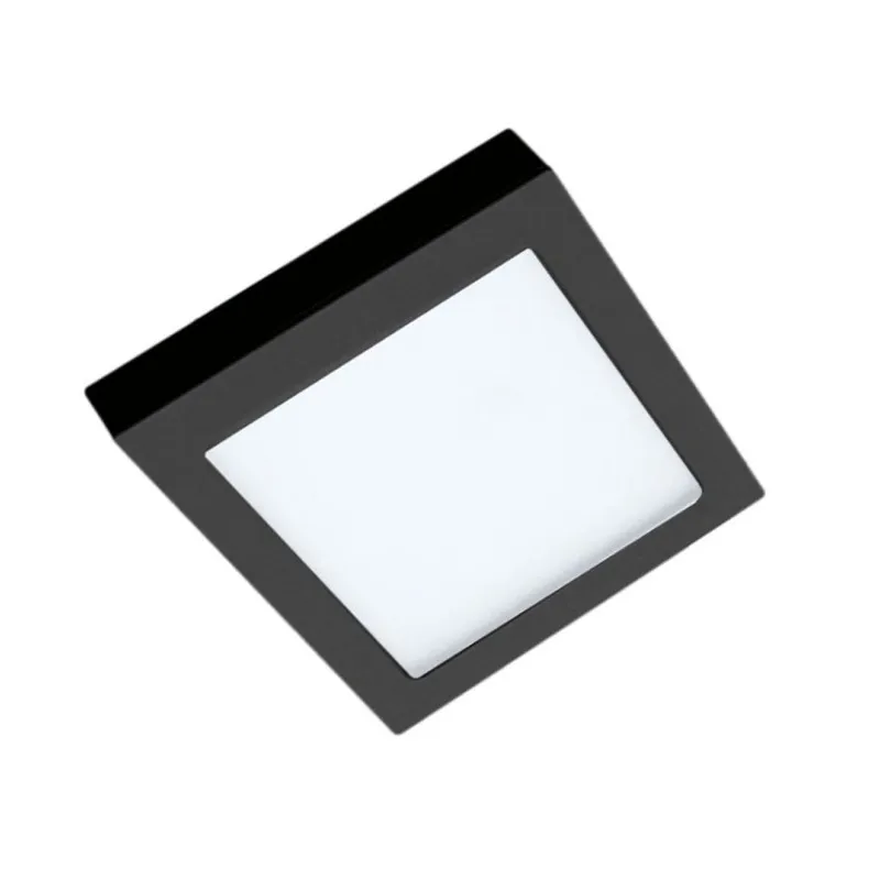 Downlight + Plafón LED - Cuadrado- MOSS NEGRO LUMILEDS- 24W AJUSTABLE - CCT Color Seleccionable