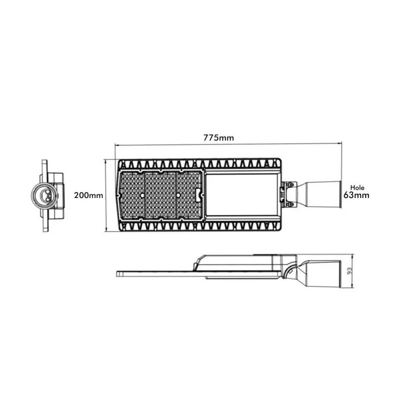 150W Halley Bridgelux Chip 150lm / W