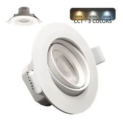 Recessed LED 7W Round Adjustable CCT | Ibérica de Iluminación