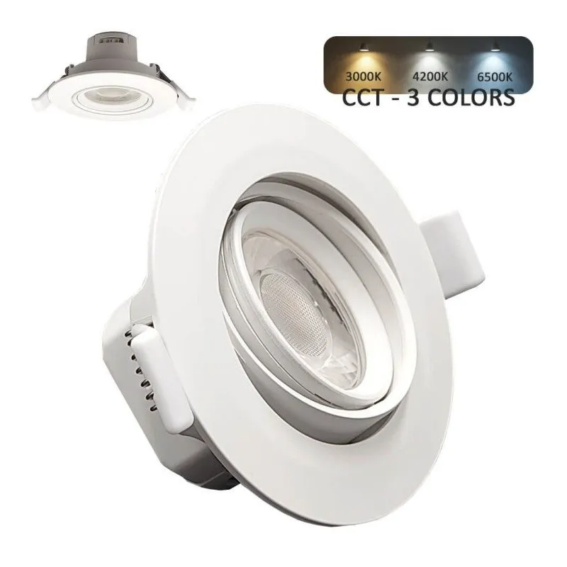 Recessed LED 7W Round Adjustable CCT | Ibérica de Iluminación