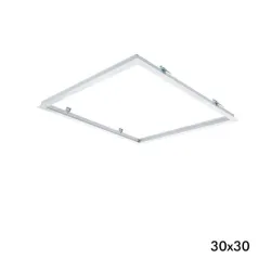 Aro Embutir Alumínio Painel LED 30x30 | Ibérica de Iluminación