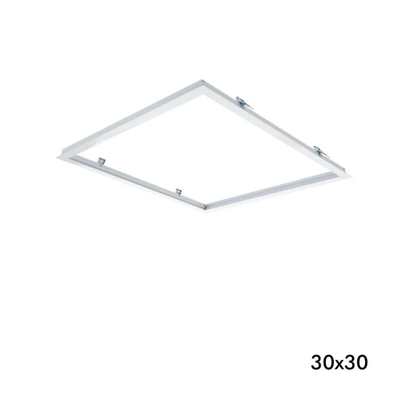 Marco Para Empotrar Panel LED De 30x30 Cm