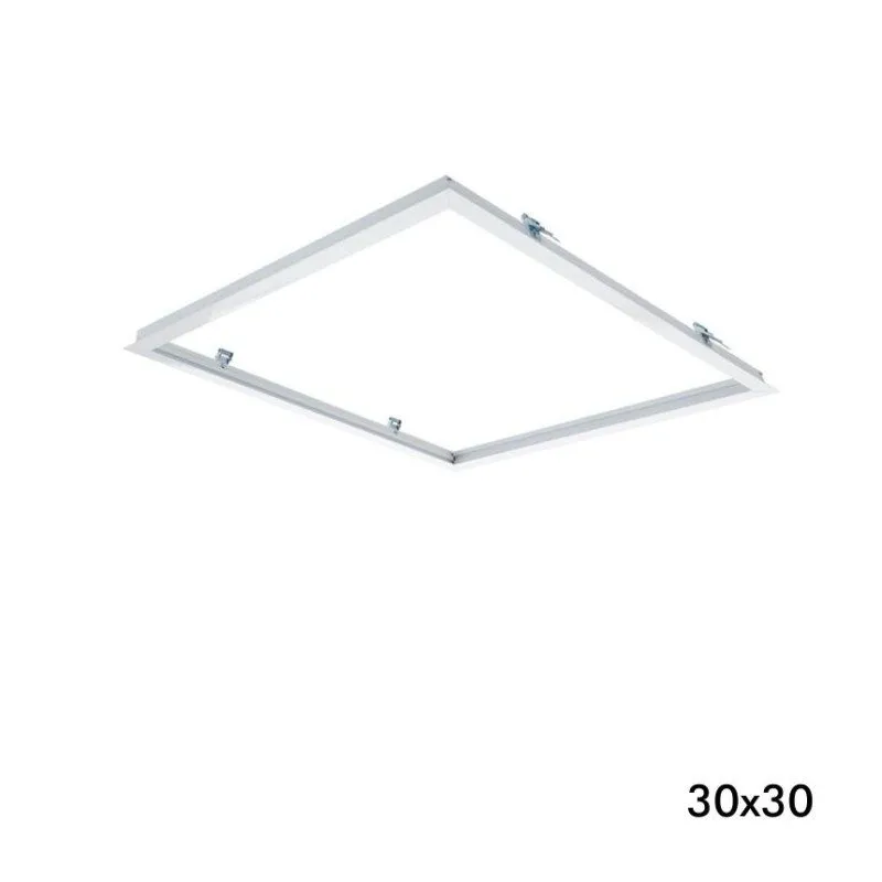 Recessed Frame Aluminium LED Panel 30x30 | Ibérica de Iluminación