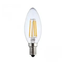 Bombilla LED Filamento Vela E14 C35 4W | Ibérica de Iluminación