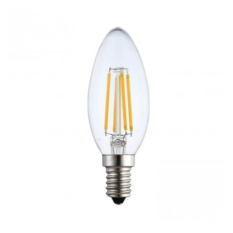LED Filament Candle Bulb E14 C35 4W | Ibérica de Iluminación