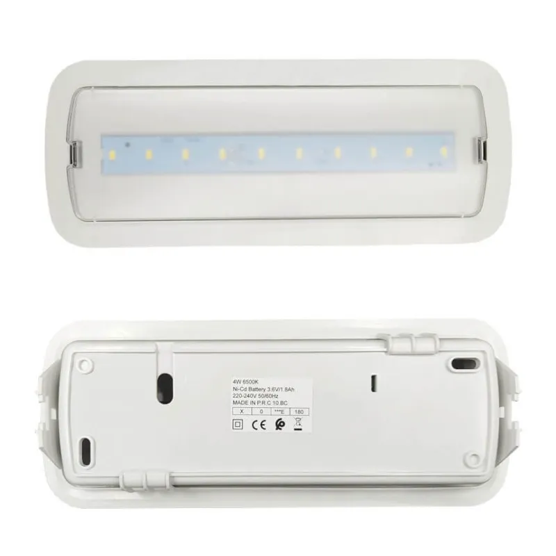 Luz Emergencia LED 4W + Kit Techo - IP20 - 6500K