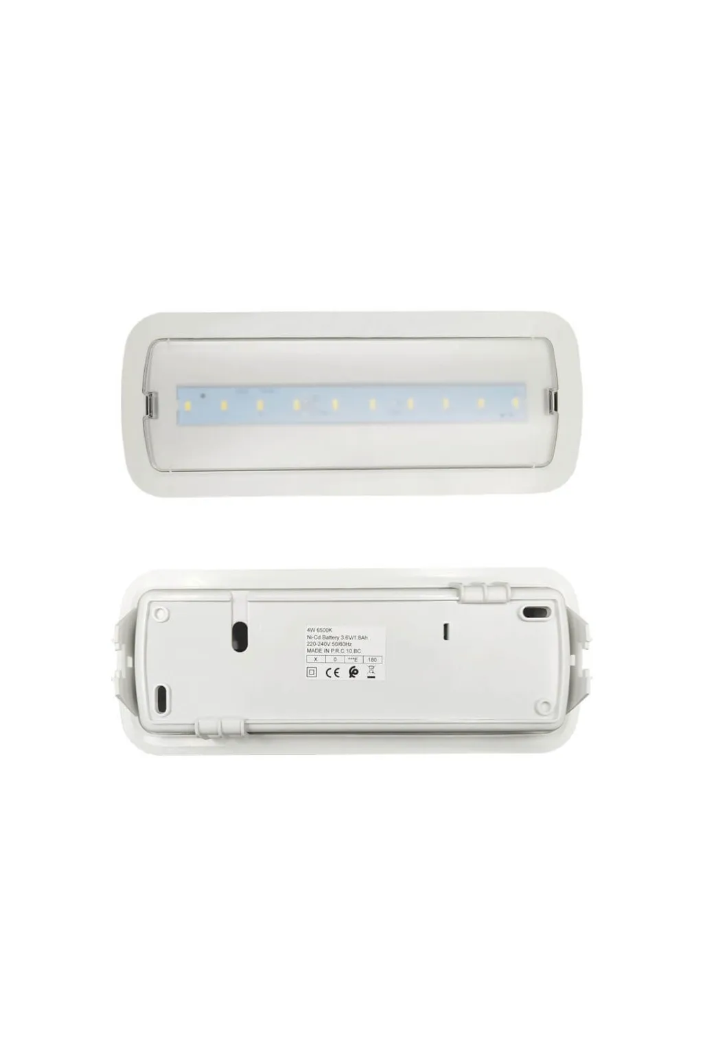 Luz Emergencia LED 4W + Kit Techo - IP20 - 6500K