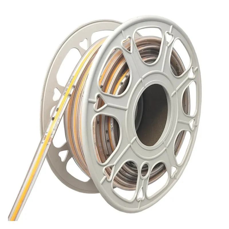 Tira LED COB 220V | 448 LED/M | 20m | FLIP CHIP | 1200Lm/M |14W/M | CRI+82 | IP67